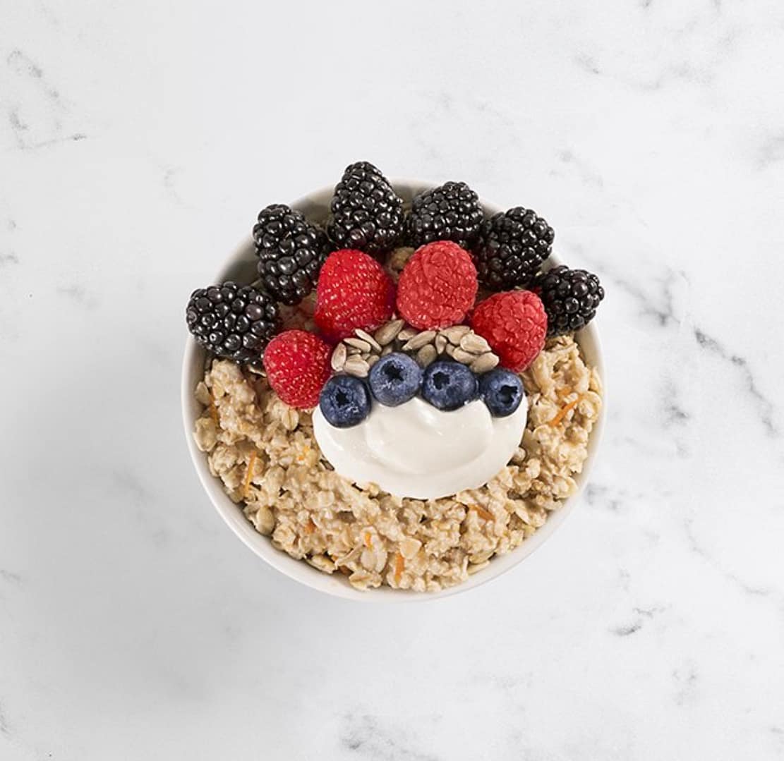 Berry oatmeal